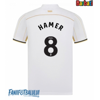 Sheffield United Gustavo Hamer #8 Tricou Fotbal Replică 2025-26 Barbati Deplasare